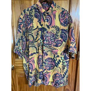 High Fashion Camion Italy Short Sleeve Button Down